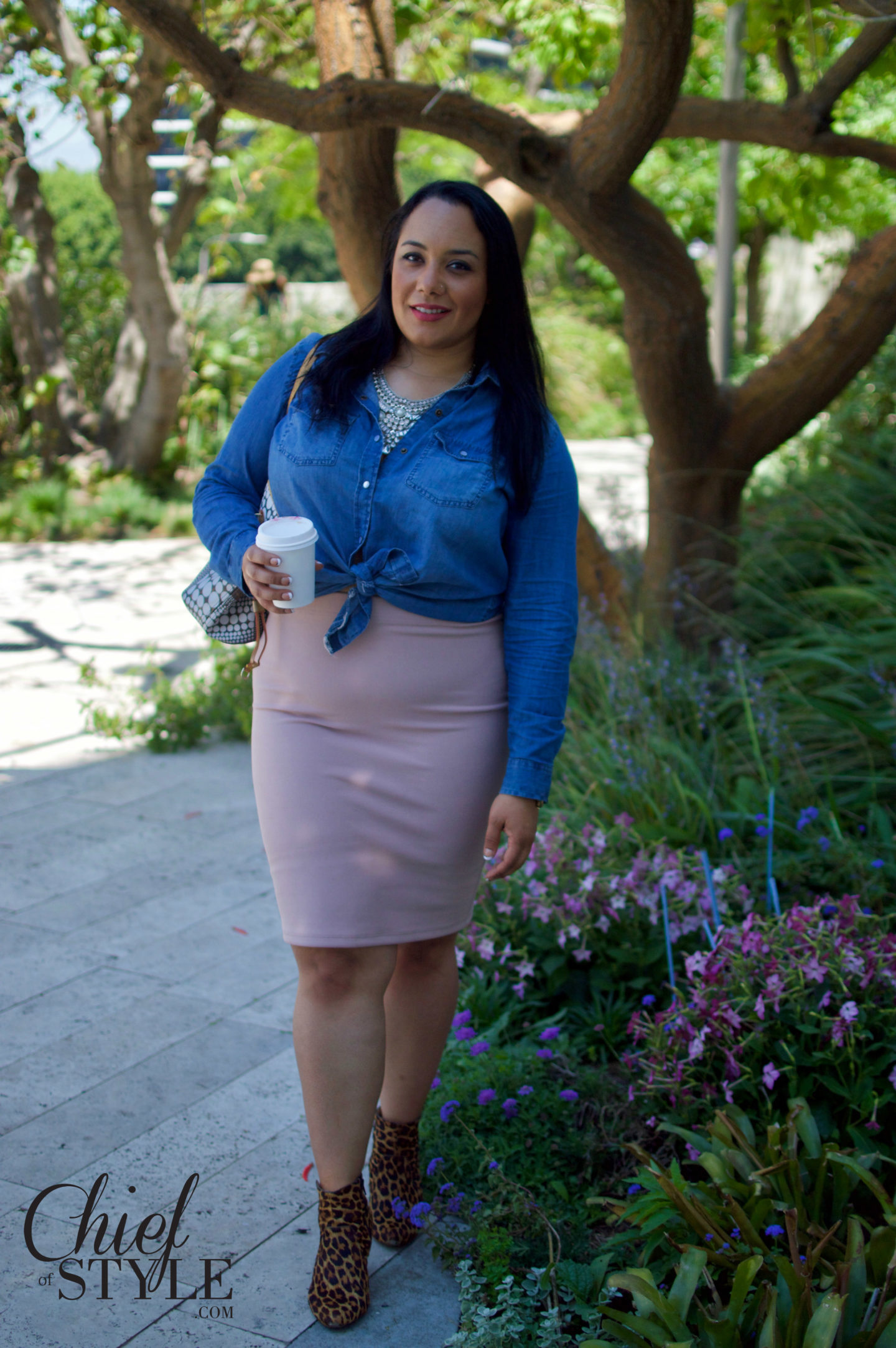Forever 21 Plus size Sunday brunch outfit